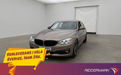 BMW 320 d xD Gran Turismo Advantage H K HUD Skinn Navi 2016