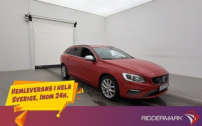Volvo V60 D5 Plug-in AWD R-Design VOC Värmare Drag Kamera 2017