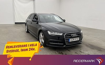 Audi A6 Avant 2.0 TDI Quattro Dragkrok Sensorer 2017