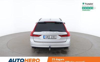Volvo V90 T4 Helljusassistans, CarPlay, Kurvljus, Cockpit 2018