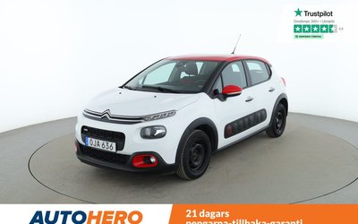Citroen C3 Citroën 1.2 PureTech Keyless, CarPlay, LDP, PDC 2017
